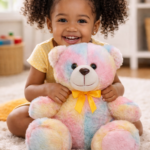 Rainbow Teddy Small